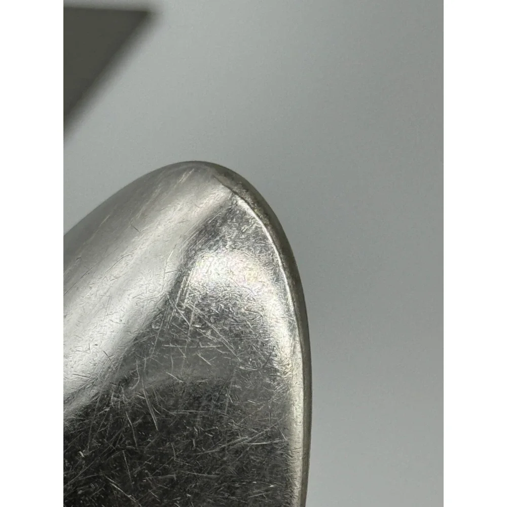 Vintage Christofle Rubans Silverplate European Place Oval Soup Spoon 8 1/8